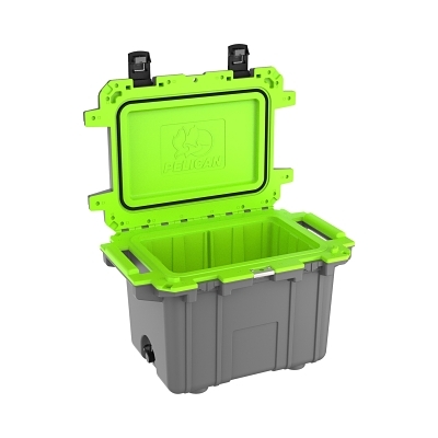 IM 50QT ELITE COOLER DKGRY/EGRN
